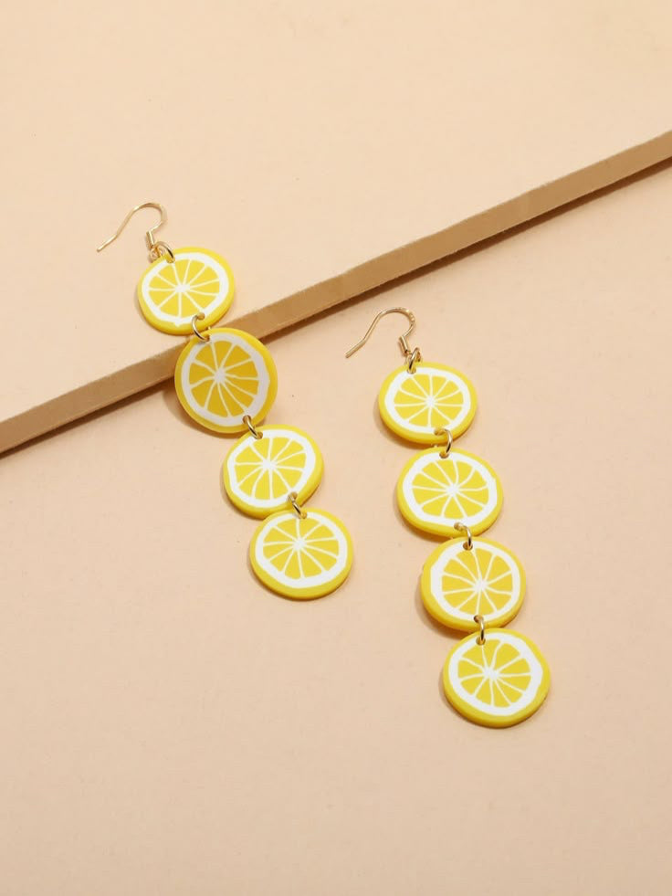 Lemon Zest Dangle Drops