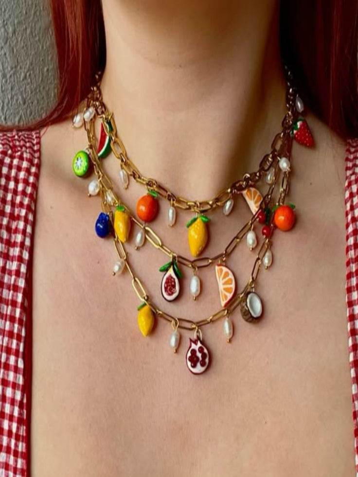 Strawberry Fields Choker