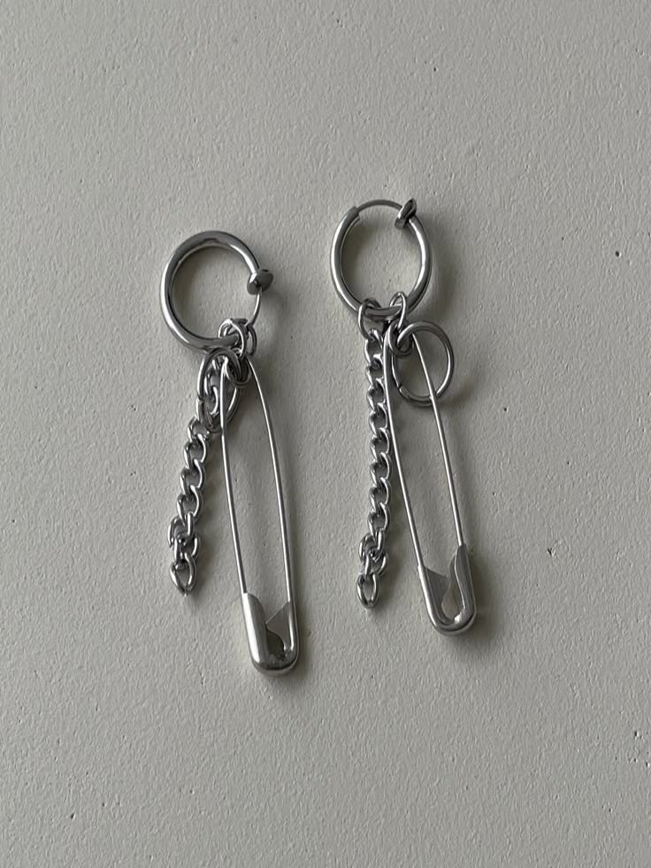 Classic Pin Drop Hoops