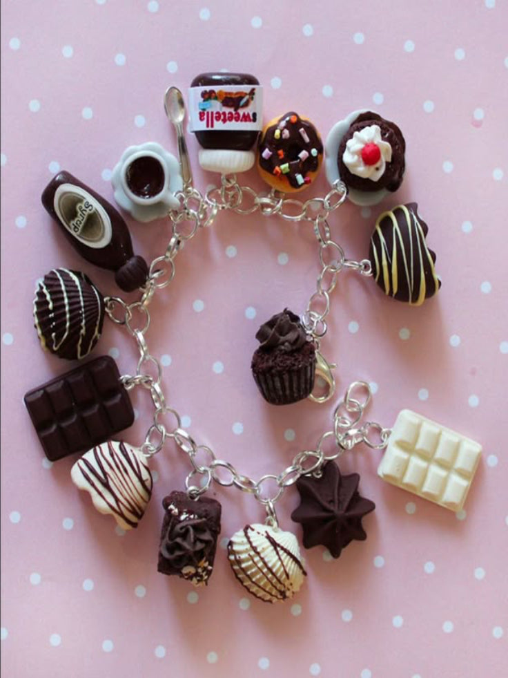 Chocolate Box Charm Bracelet